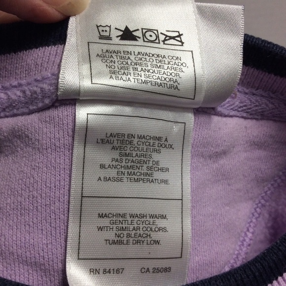 Disneyland Resort Purple Tinker Bell Sweatshirt - Picture 15 of 15